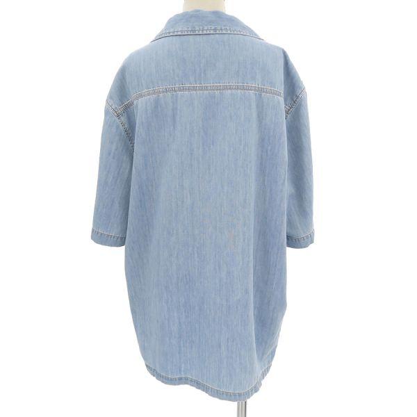 ヴェルサーチェ デニムシャツ  【Aランク】【中古】 ヴェルサーチェ デニムシャツ Aランク. : 質屋さのや Yahoo!ショップ