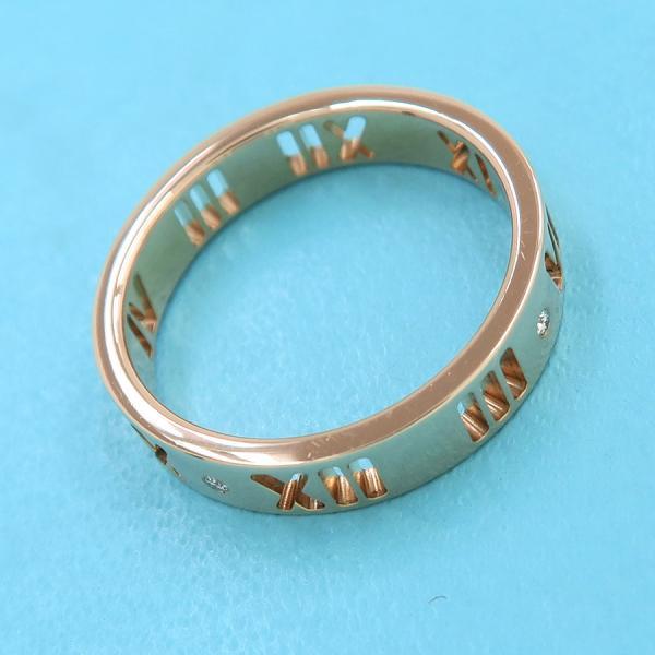 TIFFANY&Co. ティファニー アトラスリング/ダイヤ4P#7近辺 A TIFFANY&Co. ティファニー アトラスリング/ダイヤ4P#7近辺 A