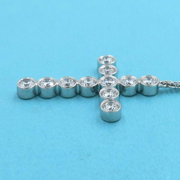 TIFFANY&Co. ティファニー ジャズクロスダイヤネックレス A TIFFANY&Co. ティファニー ジャズクロスダイヤネックレス A