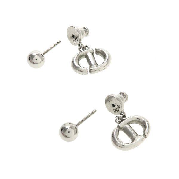 Christian Dior（クリスチャン・ディオール） CD Navy ピアス Aランク