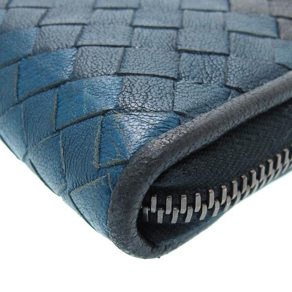 (中古)ボッテガヴェネタ ラウンドファスナー長財布  【Bランク】 BOTTEGA VENETA - Bランク【ボッテガ・ヴェネタ】ラウンドファスナー長