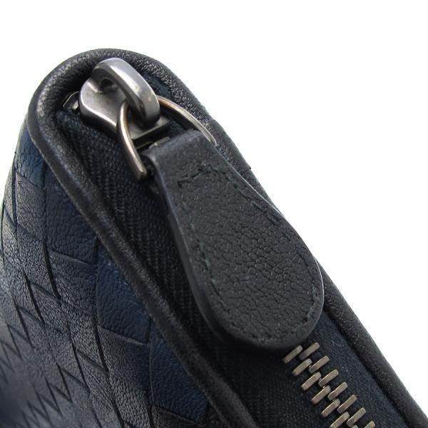 (中古)ボッテガヴェネタ ラウンドファスナー長財布  【Bランク】 BOTTEGA VENETA - Bランク【ボッテガ・ヴェネタ】ラウンドファスナー長