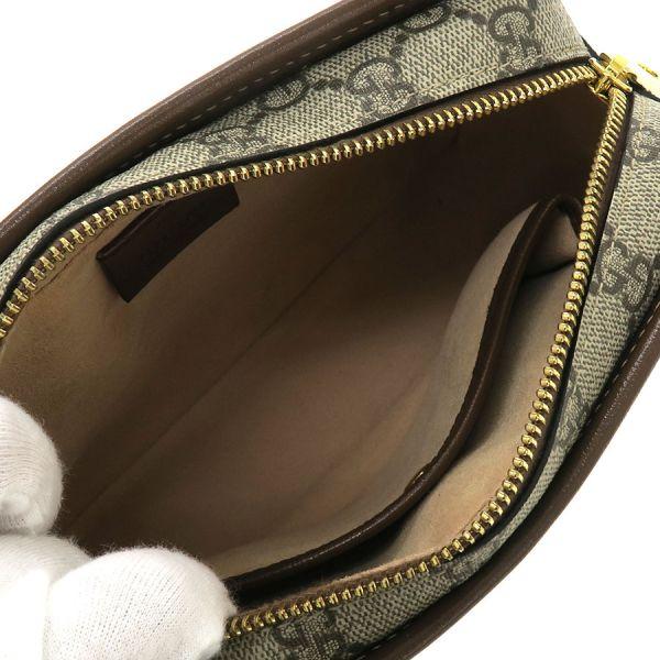 GUCCI インターロッキング　ポーチ　セカンドバッグ　GGスプリーム グッチ インターロッキングG トラベルケース セカンドバッグ