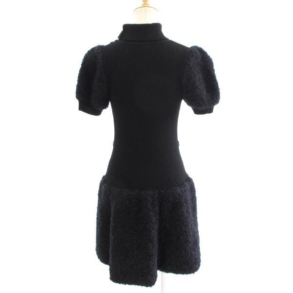 バーバリーブルーレーベル ニットワンピース Bランク. : y013602w  