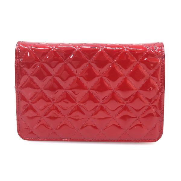 CHANEL シャネル マトラッセ・チェーンウォレット エナメル B CHANEL シャネル マトラッセ・チェーンウォレット エナメル B