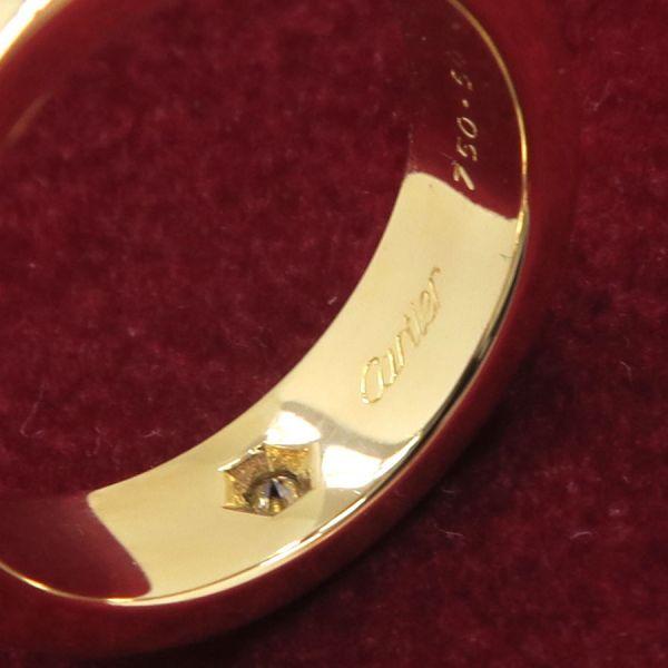 Cartier カルティエ ラブリング/ハーフダイヤ#50(日本サイズ10号 Cartier カルティエ ラブリング/ハーフダイヤ#50(日本サイズ10号