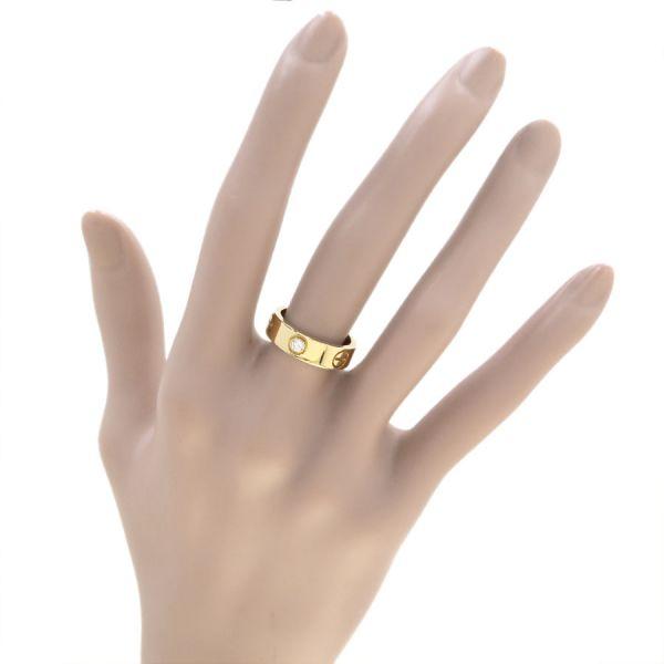 Cartier カルティエ ラブリング/ハーフダイヤ#50(日本サイズ10号 Cartier カルティエ ラブリング/ハーフダイヤ#50(日本サイズ10号
