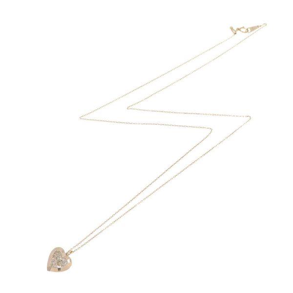 カシケイ アンフォゲッタブル ネックレス❤D0.12ct カシケイ アンフォゲッタブルハートネックレス Aランク. : 質屋