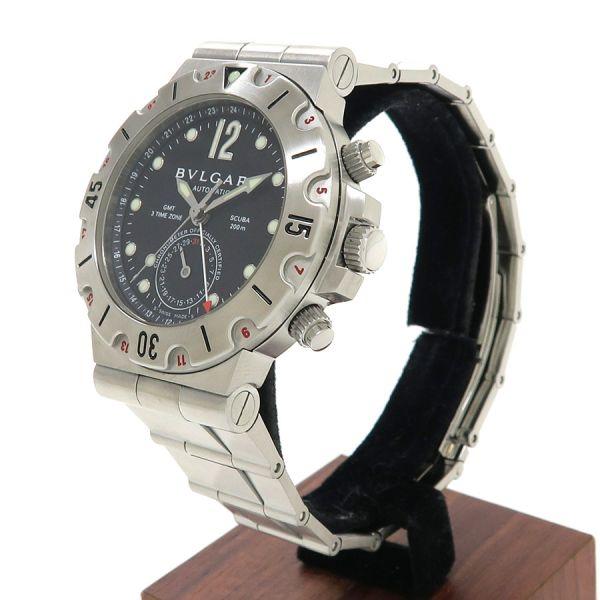 BVLGARI ブルガリ ディアゴノスクーバGMT Aランク. : 質屋さのや BVLGARI ブルガリ ディアゴノスクーバGMT Aランク. : 質屋さのや