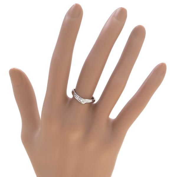 TIFFANY&Co. ティファニー オープンハートバンドリング/ダイヤ5P TIFFANY&Co. ティファニー オープンハートバンドリング/ダイヤ5P