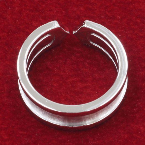 Cartier カルティエ　C2リング　ダイヤモンド　サイズ49 約9号 Cartier カルティエ C2ダイヤリング/SM#49(日本サイズ9号近辺) A