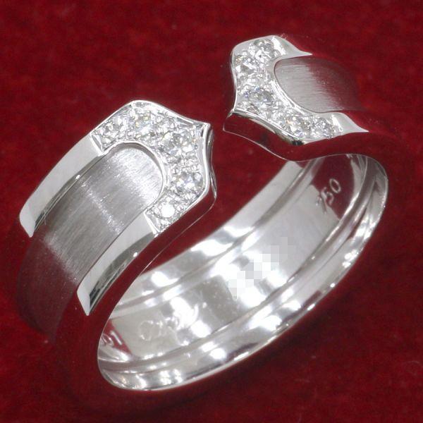 Cartier カルティエ C2ダイヤリング/SM#49(日本サイズ9号近辺) A