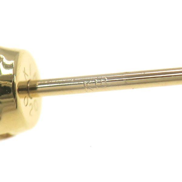 ノンブランド宝石 K18ダイヤピアス  Aランク.の画像