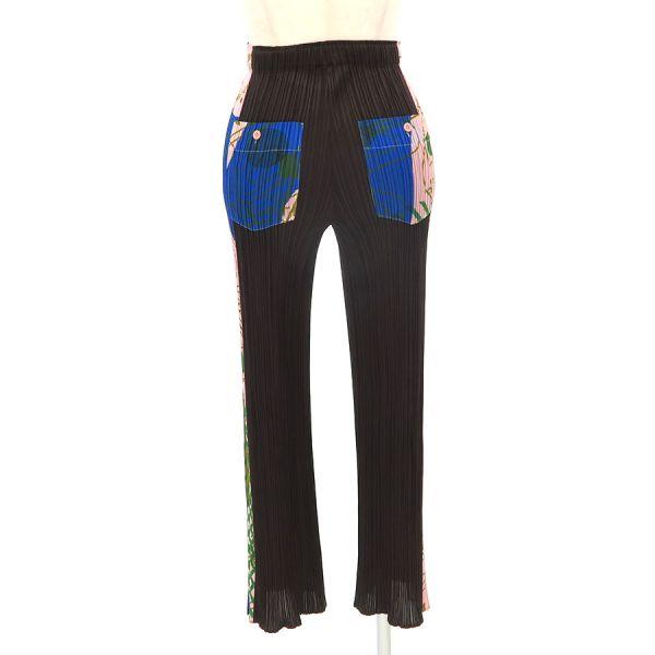 プリーツプリーズイッセイミヤケ　パンツ PLEATS PLEASE ISSEY MIYAKE - PLEATS PLEASE ISSEY MIYAKE中太