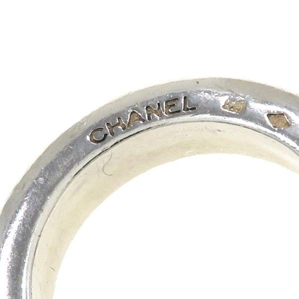 CHANEL シャネル ロゴリング 925SV/8.4g Bランク. : 質屋さのや CHANEL シャネル ロゴリング 925SV/8.4g Bランク. : 質屋さのや