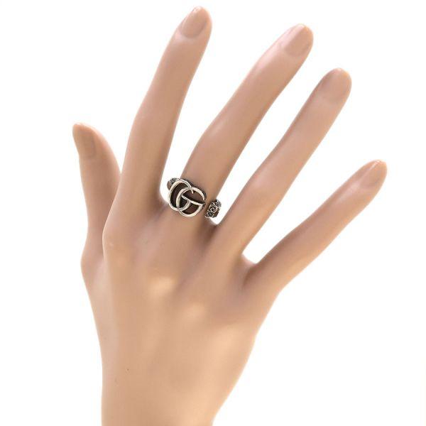 GUCCI（グッチ） ダブルGアラベスクリング#9 SV925/4.8g Bランク