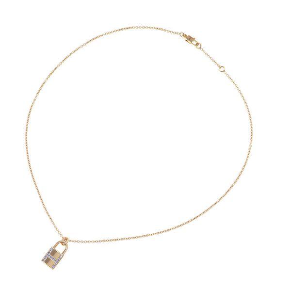 HERMES（エルメス） ケリーカデナブルーサファイアネックレス Aランク
