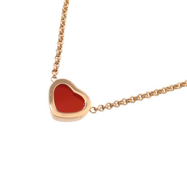 Chopard（ショパール） マイハッピーハートネックレス/カーネリアン
