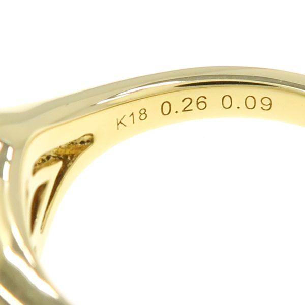 カシケイ フォーエバーマーク ダイヤモンドリング カシケイ フォーエバーマークイニシャルダイヤリング/H#11 A