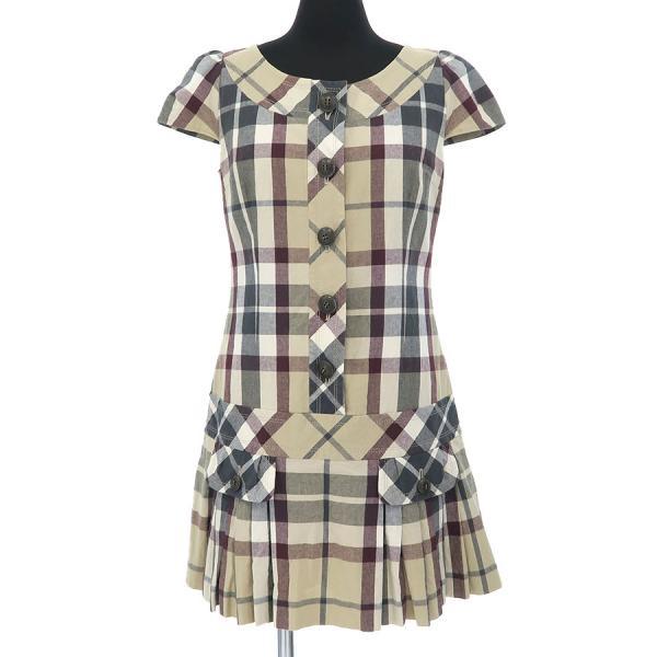 BURBERRY BLUE LABEL バーバリーブルーレーベル ワンピース Bランク 