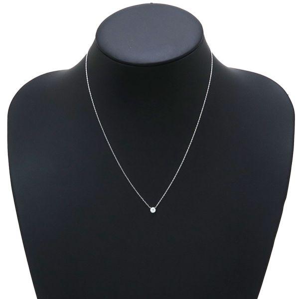 ヴァンドーム ダイヤモンドセルクルネックレス/D0.151ct  Aランク.の画像