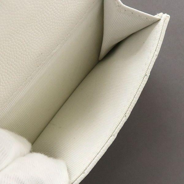 シャネル キャビア・マトラッセ・三つ折り財布  Aランク.の画像