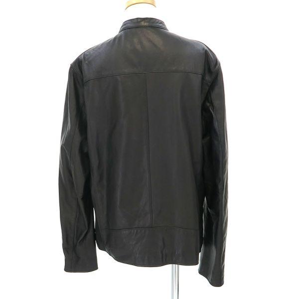 美品/L⭐️ブラックレーベルクレストブリッジ　レザージャケット　艶感　チェック　黒 ブラックレーベルクレストブリッジ レザージャケッ Bランク. : 質屋さ