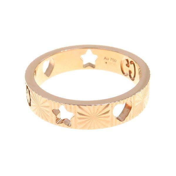 GUCCI（グッチ） アイコンリング/ハート&スター#9(日本サイズ約8.5号