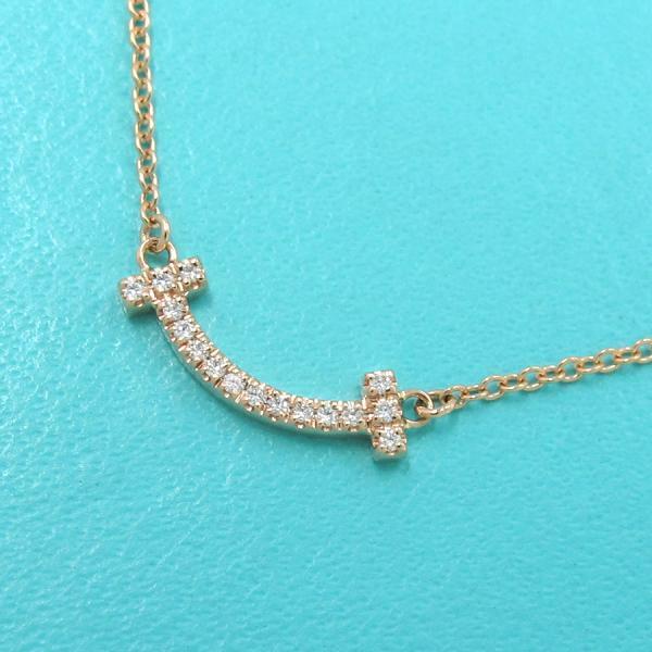 超爆安 ティファニー ネックレス Aランク Tスマイルダイヤネックレス ミニ ティファニー レディースアクセサリー