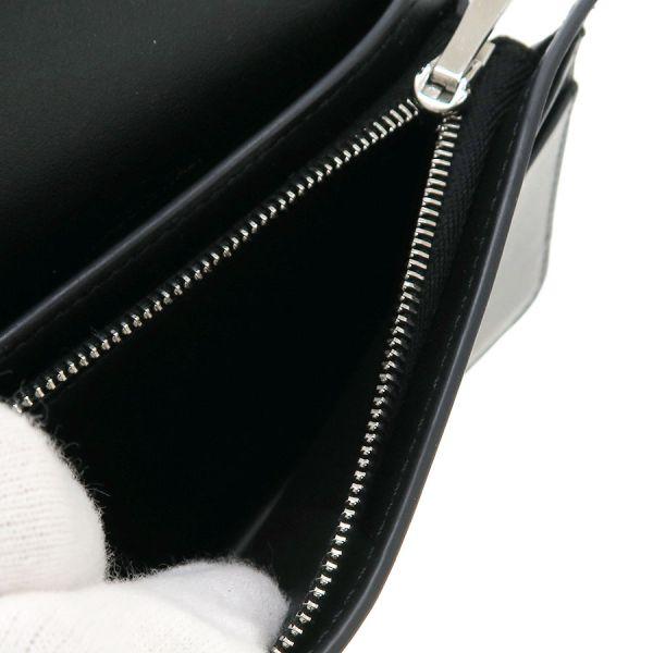 セリーヌ トリオンフ コンパクトウォレット/シャイニーカーフスキン  10K623【Aランク】【中古】 CELINE（セリーヌ） トリオンフ コンパクトウォレット/シャイニー