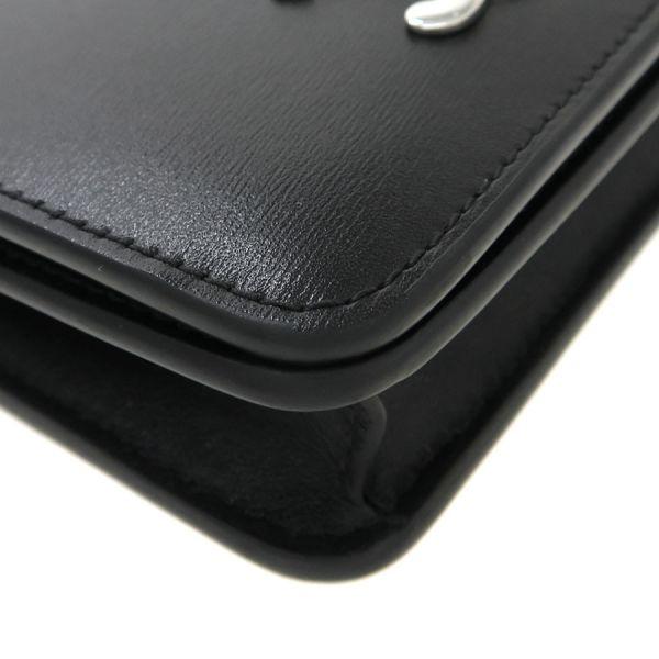 セリーヌ トリオンフ コンパクトウォレット/シャイニーカーフスキン  10K623【Aランク】【中古】 CELINE（セリーヌ） トリオンフ コンパクトウォレット/シャイニー