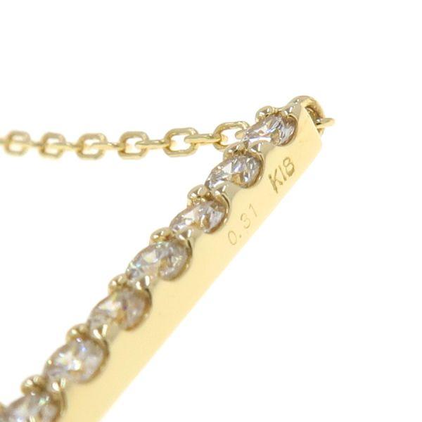 ノンブランド宝石 K18ダイヤネックレス  Aランク.の画像