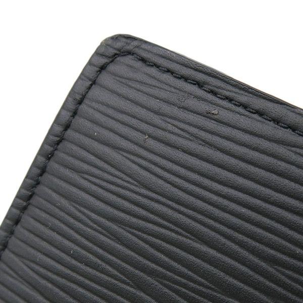 新品同様 ルイヴィトン エピ ノワール ポルトフォイユミュルティプル LOUIS VUITTON ポルトフォイユ・ミュルティプル エピ ノワール