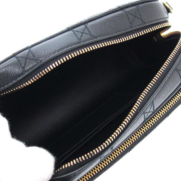 クリスチャンディオール　ポーチ DIOR | CD Icon ストラップ付き ジップポーチ グレインドカーフ