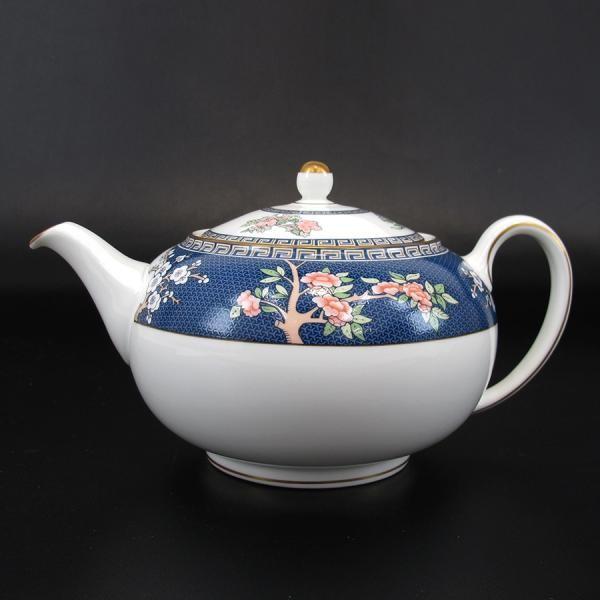 WEDGWOOD（ウェッジウッド） ブルーサイアム・ティーポット(欠け&ヒビ