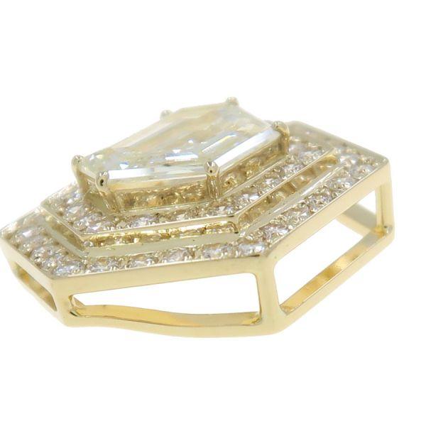 ノンブランド宝石 K18ダイヤペンダントトップ/D1.046ct  Aランク.の画像