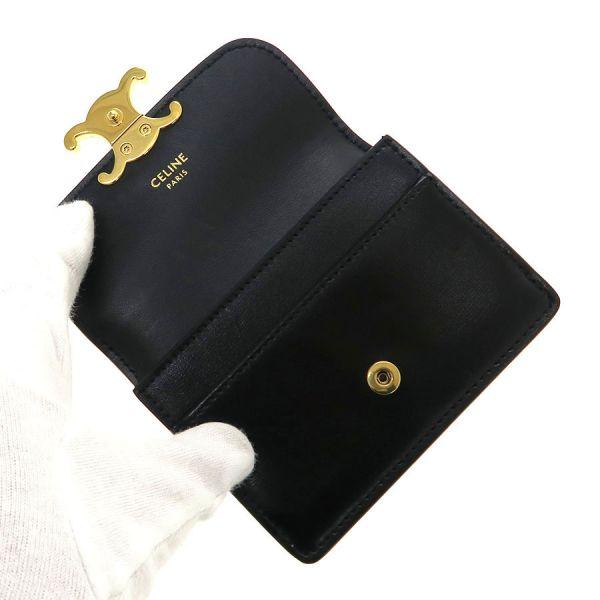 CELINE（セリーヌ） トリオンフ フラップ付きカードホルダー