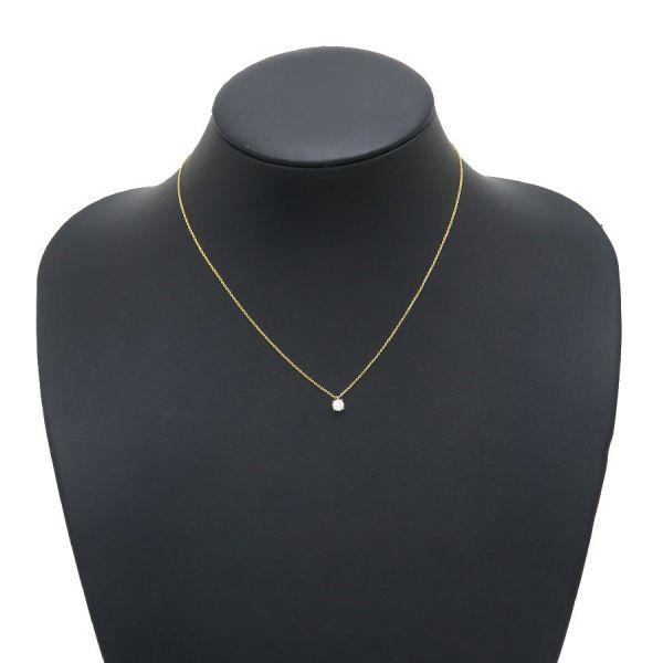 ノンブランド宝石 K18ダイヤネックレス/D0.304ct  Aランク.の画像