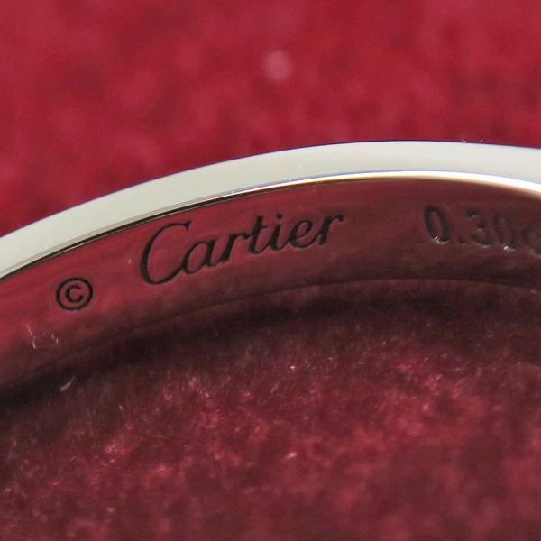 カルティエ ソリテール1895リング/D0.30ct#51(日本サイズ10.5号近辺)  Aランク.の画像