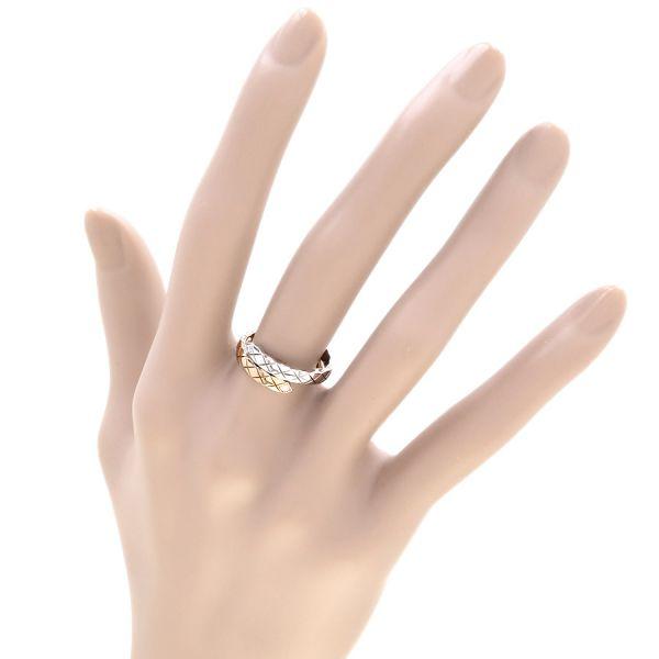CHANEL シャネル ココクラッシュリング/ダイヤ2P/スモールモデル CHANEL シャネル ココクラッシュリング/ダイヤ2P/スモールモデル
