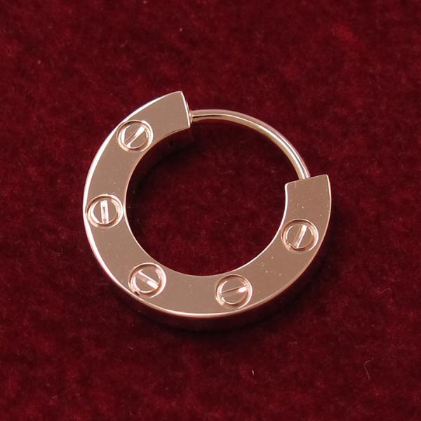 カルティエ　ラブシングルピアス ラブ シングル ピアス[B8301422] Love Single Earrings