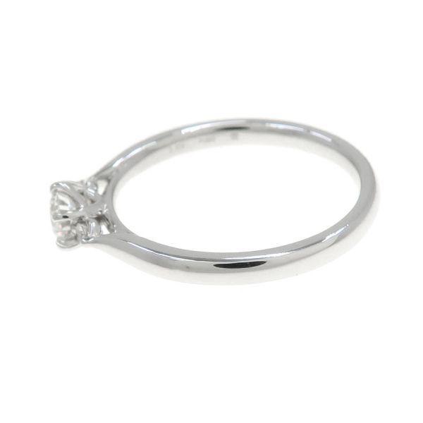 俄 ダイヤリング/白鈴/D0.226ct#10  Aランク.の画像