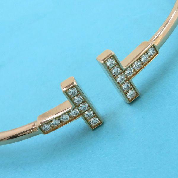 TIFFANY&Co.（ティファニー） Tワイヤーダイヤバングル Aランク