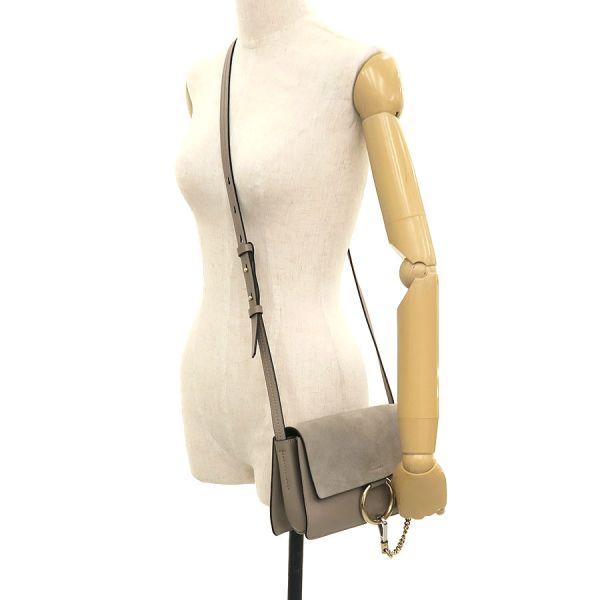 クロエ Chloe フェイ ショルダー グレー Chloe（クロエ） フェイ・ショルダー Bランク. : 質屋さのや Yahoo
