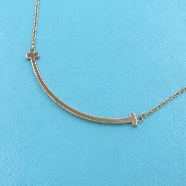 TIFFANY&Co.（ティファニー） Tスマイルネックレス/スモール Aランク