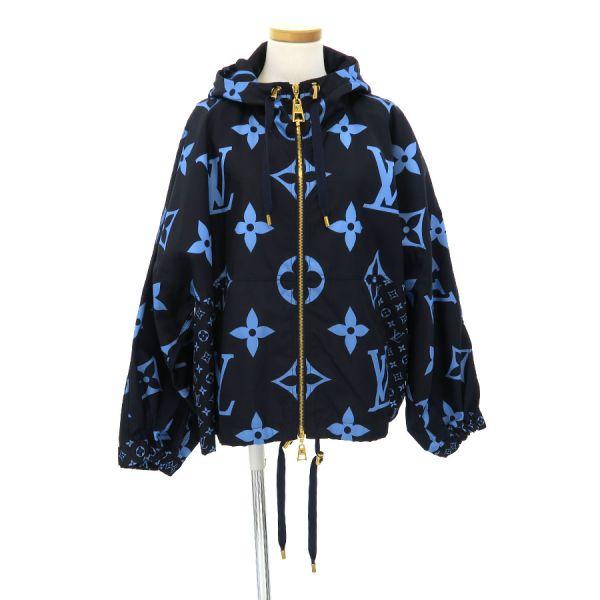 【希少】　ルイヴィトン　ジャケット　コート　34 ネイビー　モノグラム LOUIS VUITTON（ルイ・ヴィトン） ジャケット Aランク. : 質屋さのや