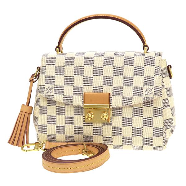 ルイヴィトン　ダミエ　クロワゼット　かわいいショルダーバッグ　美品ですよ‼️ ルイヴィトン☆キュートなサイズが魅力的♪クロワゼット (Louis