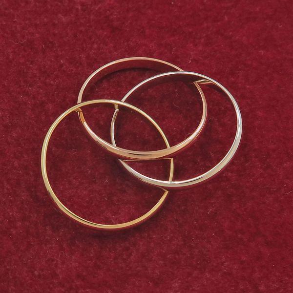 Cartier トリニティリング 48サイズ Brand Max】ルイヴィトン・ヴィトン・エルメス・シャネル・カルティエ
