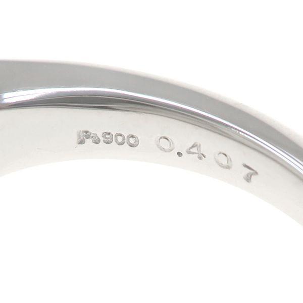 ノンブランド宝石 PT900ダイヤリング/D0.407ct#12  Aランク.の画像