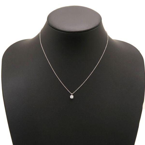 TIFFANY&Co.（ティファニー） ソリティアダイヤネックレス/D0.43ct A